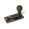 Burnished Brass Beehive Sash Hook Fastener