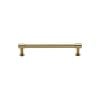 Heritage Brass Cabinet Pull Phoenix Design with 16mm Rose 96mm CTC Polished Brass finish