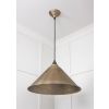 Aged Brass Hockley Pendant