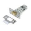 Satin Chrome 2½" Tubular Mortice Latch