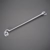 Silent Cabin Hook 12" - 300mm Satin Chrome