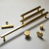 Millhouse Brass Pennington Hexagonal T-Bar Cabinet Pull Handle 320mm - Matt Black