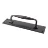 Aged Bronze 300mm Art Deco Pull Handle on Backplate