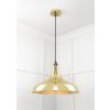 Smooth Brass Frankley Pendant