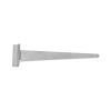 Iron Tee Hinge  - Standard 12" - 300mm Zinc
