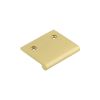 Burlington 50mm Satin Brass Flat Edge Pull - By Frelan Hardware - BUR930SB