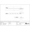 Satin Marine SS (316) 10" Reeded Stay
