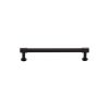 Heritage Brass Cabinet Pull Phoenix Design with 16mm Rose 96mm CTC Matt Bronze finish