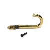 Aged Brass Traditional Coat Hook