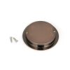 Polished Bronze 75mm Art Deco Round Pull