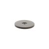 Millhouse Brass Round Cabinet Handle Backplate - Urban Dark Bronze