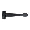 Black Smooth 12" Cast T Hinge (pair)