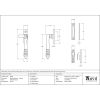Polished Bronze Locking Reeded Fastener
