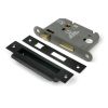 Black 3" Heavy Duty Bathroom Mortice Lock
