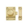 Jedo Cabinet Catch 56x36mm Polished Brass - By Frelan Hardware - JV360PB