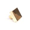 Aged Brass Albers Cabinet Knob - 35mm