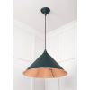Hammered Copper Hockley Pendant in Dingle