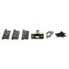 Atlantic Latch Pack [CE] 2.5" (Latch x1) + 3"x2" (Hinge x3) - Urban Dark Bronze
