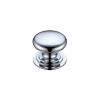Zoo Hardware Victorian Cupboard Knob 25mm dia. - Chrome