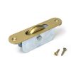 Satin Brass Radiused Sash Pulley 75kg