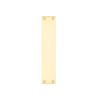 Zoo Hardware Finger Plate for FB112A - Polished Brass