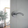 Taurus Lever Door Handle Gunmetal Grey