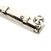 Polished Nickel 4" Universal Bolt
