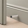 Opal Knurlmond Door Stop Satin Nickel