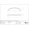 Black 5" Shell Pull Handle