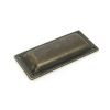 Burnished Brass Flush Handle