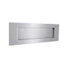 Victorian Letter Plate 300mm Satin Chrome