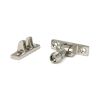 Polished Nickel Beehive Brighton Fastener - Narrow (Square)