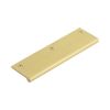 Burlington 150mm Satin Brass Flat Edge Pull - By Frelan Hardware - BUR931SB