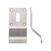 Zoo Hardware Cylinder Latch Pull - Standard Profile - 88mm x 43mm - Satin Stainless