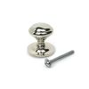 Polished Nickel Round Centre Door Knob