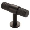 Lines T-Bar Knob - Matt Black