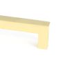 Polished Brass Albers Pull Handle - Medium