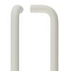 Zoo Hardware 19mm D Pull Handle - 425mm Centers - Grade 304 - Bolt Through Fixings - White
