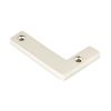 Polished Nickel Letter L