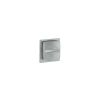 Forme Concealed Rose WC Turn Square - Satin Chrome