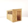 Mercia 10 x 6 Woodsman Shiplap Pent Shed