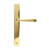 Aged Brass Avon Slimline Lever Latch Set