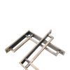 Narrow Art Deco Bracket Matt Antique (Sold in Pairs)