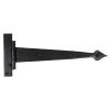 Black 12" Arrow Head T Hinge (pair)