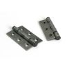 Pewter 3" Ball Bearing Butt Hinge (Pair) ss