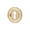 Slimline Standard Escutcheon Polished Brass