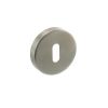 Atlantic Key Escutcheons - Satin Stainless Steel (Pair)
