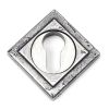 Pewter Round Euro Escutcheon (Square)