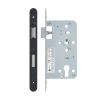 Zoo Hardware 2 Piece - DIN euro sashlock - 72mm c/c - backset 60mm - radius - Black