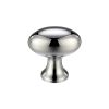 Zoo Hardware Oval Cupboard Knob 38mm dia. - Chrome